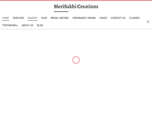 Tablet Screenshot of merisakhi.com
